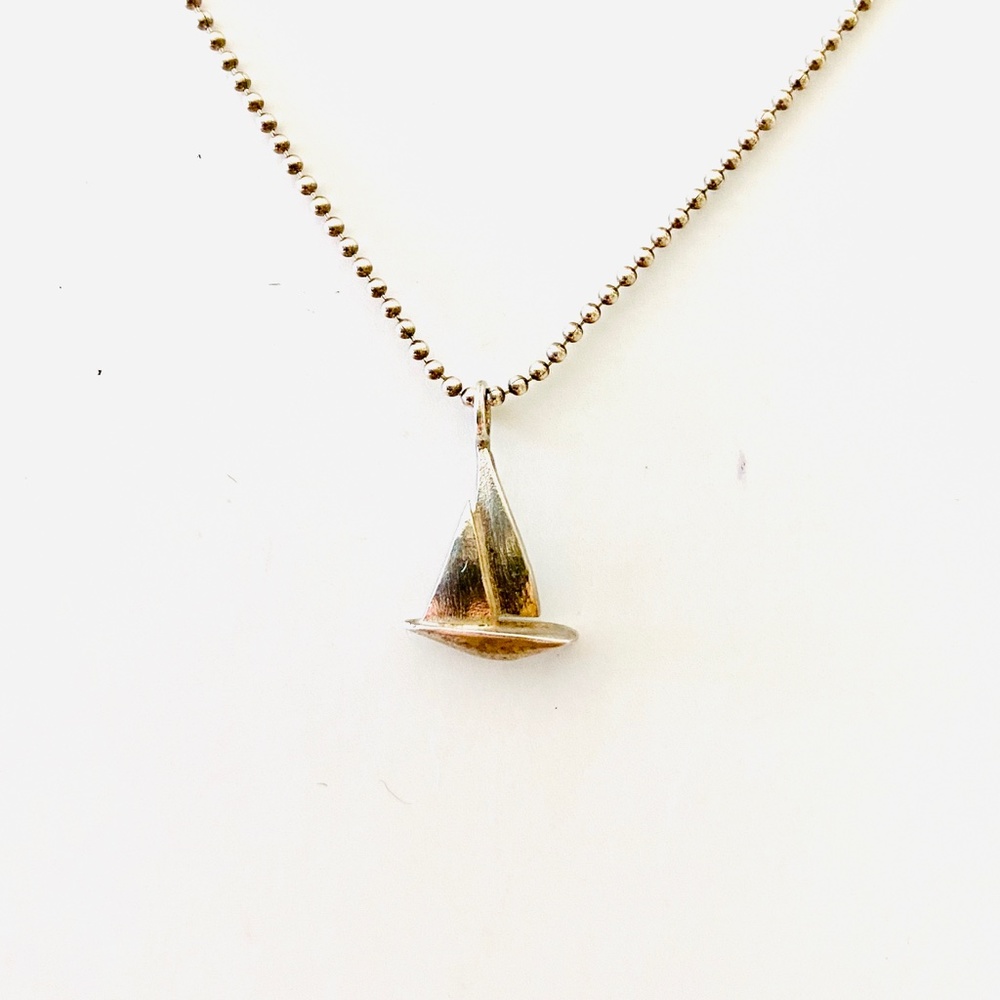 Sailboat Necklace Catherine Weitzman Sterling Silver